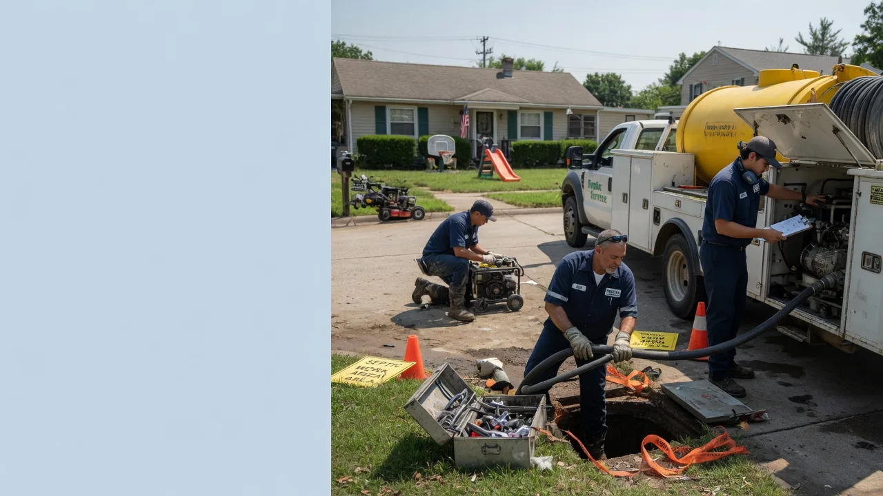 Septic Tank Pumping in Le Claire, IA near me